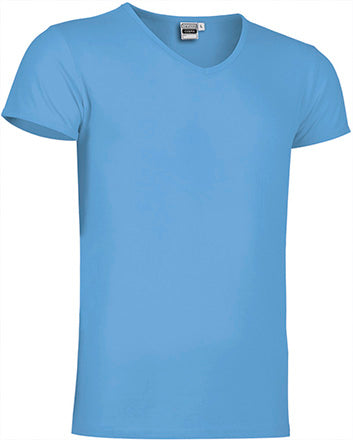 T-shirt elasticizzata manica corta e scollo a V Cobra