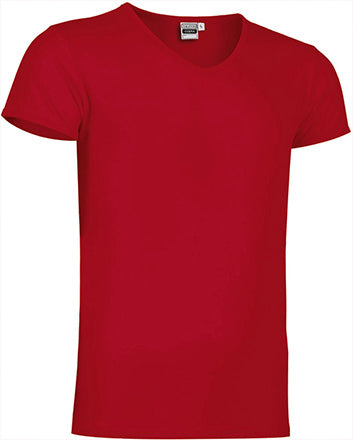 T-shirt elasticizzata manica corta e scollo a V Cobra