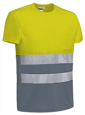 T-shirt bicolore ad alta visibilità Demolition
