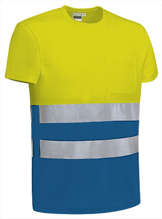 T-shirt bicolore ad alta visibilità Demolition