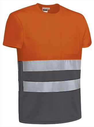 T-shirt bicolore ad alta visibilità Demolition