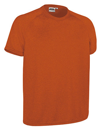 T-shirt tecnica manica corta con disegno melange Revolution