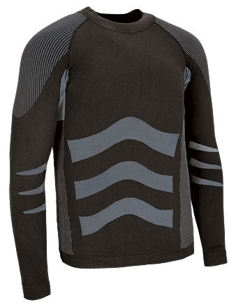 T-shirt termica bicolore Sideros