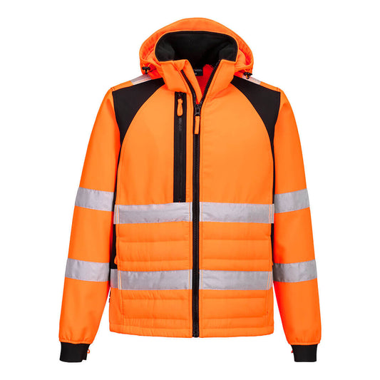 CD863OBR - Chaqueta híbrida WX2 Eco Hi-Vis