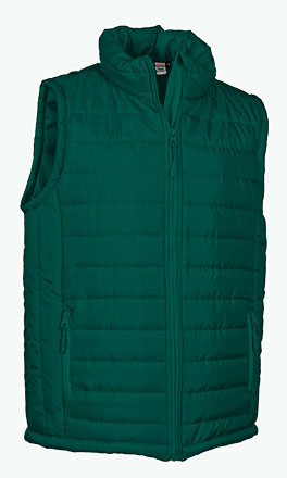 Gilet imbottito leggero con tre tasche Frank