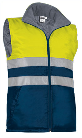 Gilet imbottito ad alta visibilità Highway