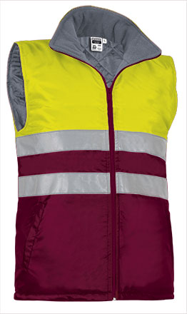 Gilet imbottito ad alta visibilità Highway