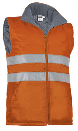 Gilet imbottito ad alta visibilità Highway