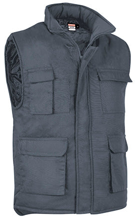 Gilet da lavoro multitasche trapuntato Printer