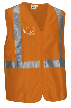 Gilet catarifrangente con porta-identificatore Venera