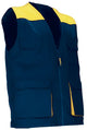 Gilet da lavoro multitasche leggero e bicolore Thunder