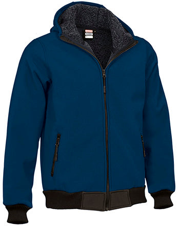 Giacca con cappuccio softshell Blummer