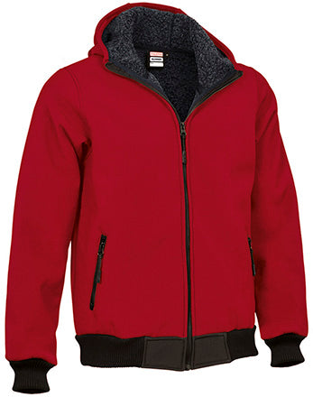 Giacca con cappuccio softshell Blummer