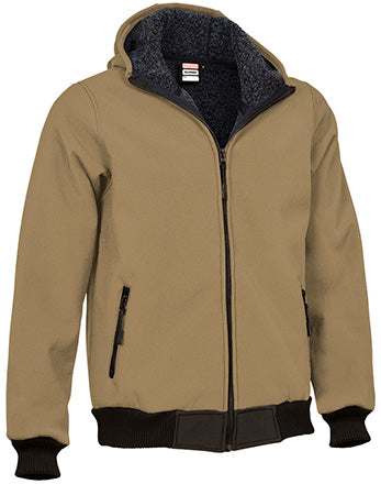 Giacca con cappuccio softshell Blummer