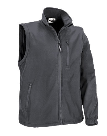 Giacca staccabile softshell con maniche smontabile Halifax