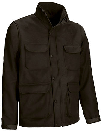 Giacca softshell multitasche con fodera interna in rete Jeremy