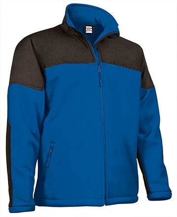 Giacca pile softshell rinforzata bicolore Makalu