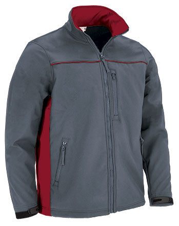 Giacca softshell bicolore con tre tasche Thunder