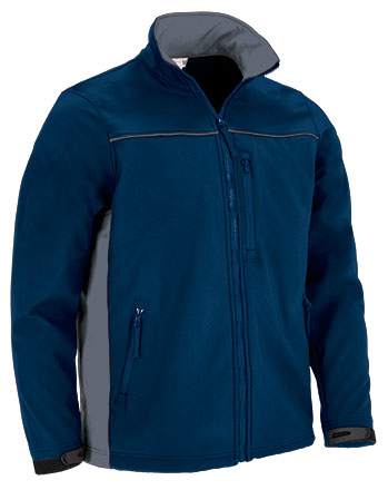 Giacca softshell bicolore con tre tasche Thunder