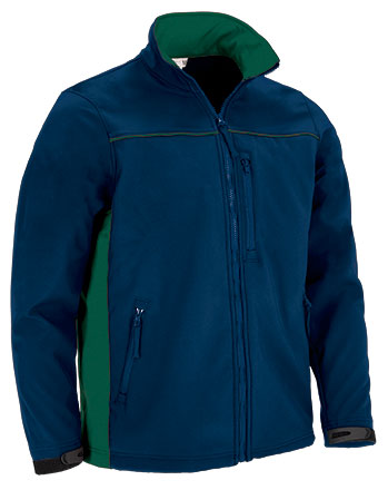 Giacca softshell bicolore con tre tasche Thunder