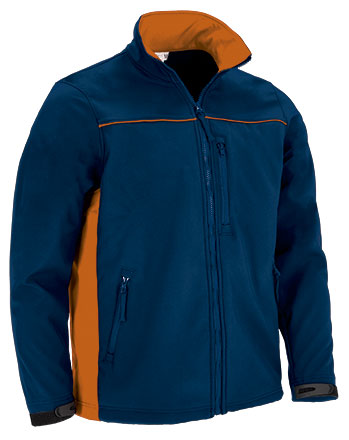 Giacca softshell bicolore con tre tasche Thunder