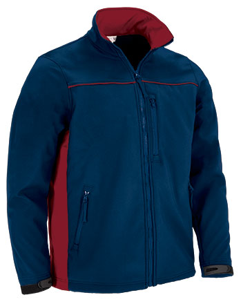 Giacca softshell bicolore con tre tasche Thunder