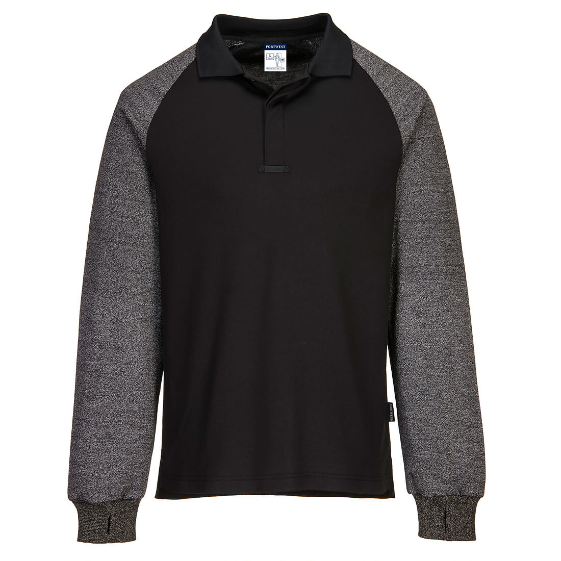CR15BKR – Poloshirt mit schnittfesten Ärmeln
