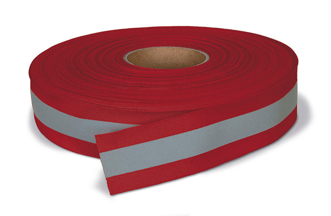 Banda catarifrangente textile bicolore da cucire Amber
