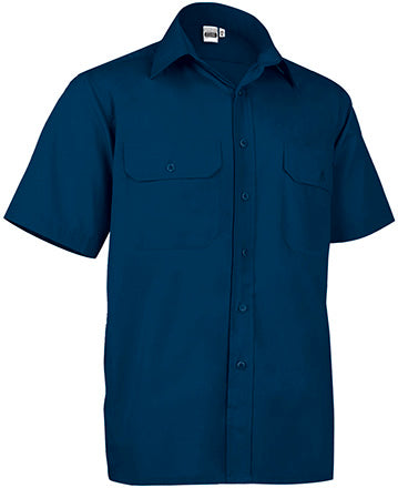 Camicia manica corta con due tasche Academy