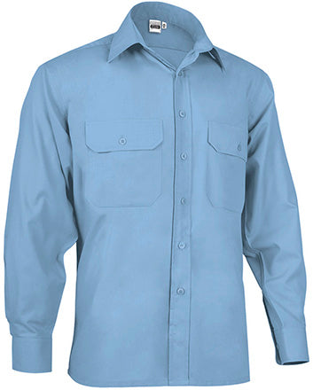 Camicia manica lunga e due tasche Academy