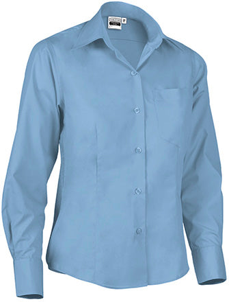 Camicia da donna con manica lunga e taschino Star