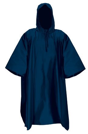 Poncho impermeabile con cappuccio e custodia Ferrol
