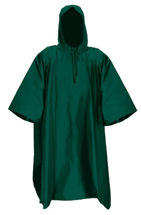 Poncho impermeabile con cappuccio e custodia Ferrol