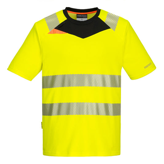DX413YBR - Camiseta alta visibilidad DX4 S/S