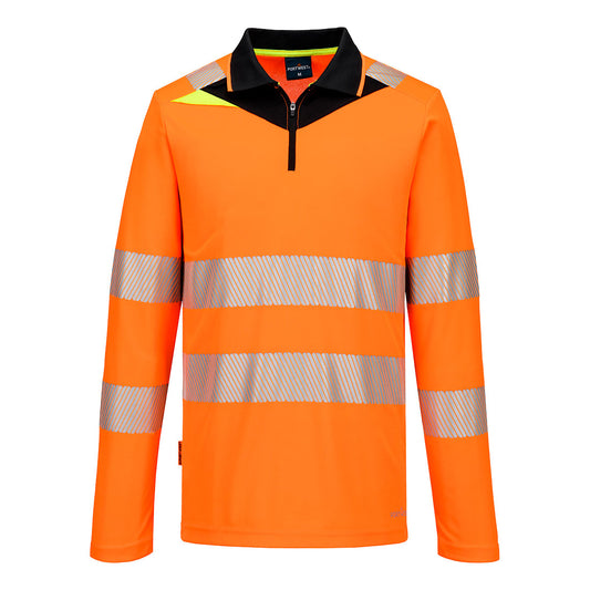 DX419OBR - High visibility polo DX4 L/S