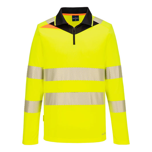 DX419YBR - DX4 L/S high visibility polo shirt