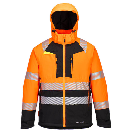 DX430OBR - DX4 Class 2 High Visibility Winter Jacket