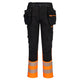 DX457OBR - Pantalón DX4 Craft alta visibilidad clase 1 con bolsillos tipo funda desmontables