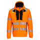 DX484OBR - Sweat à capuche zippé haute visibilité DX4