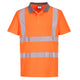 EC10ORR - Polo Eco Hi-Vis S/S (6-pack)