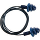 EP07BLU - Detectable and Reusable TPR Caps with Lanyard (50 Pairs)