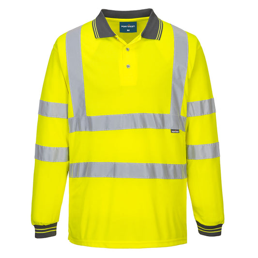 ES277YER - ES1 Essential HV PoloShirt L/S