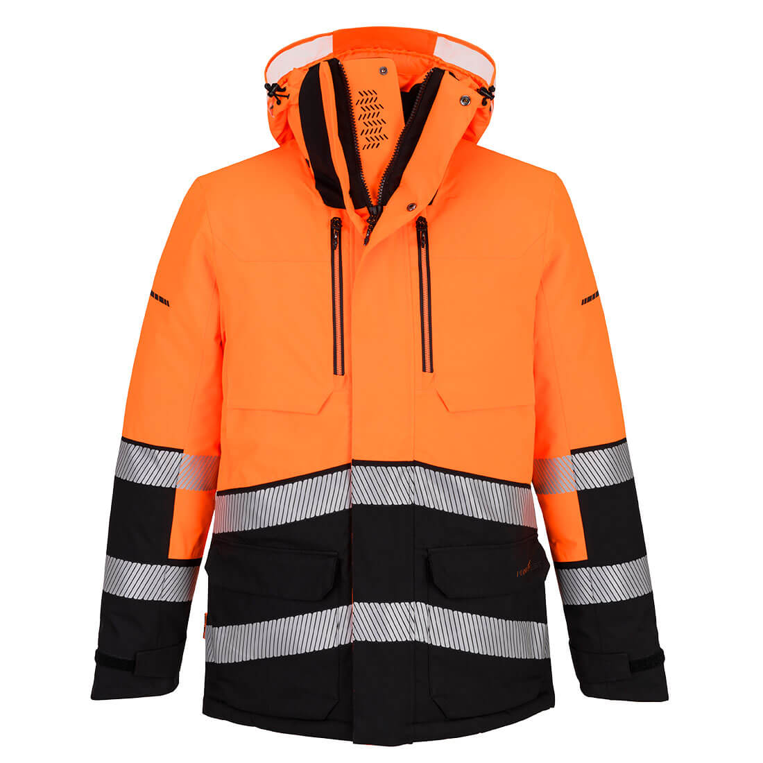 EV401OBR - EV4 Expedition Hi-Vis Parka winter jacket