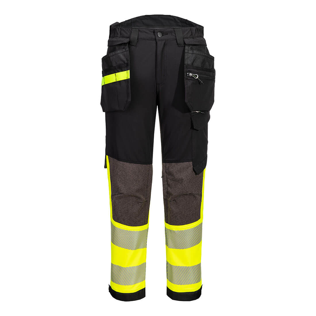 EV442YBR - Pantalon haute visibilité extensible EV4 Classe 1 avec étui amovible