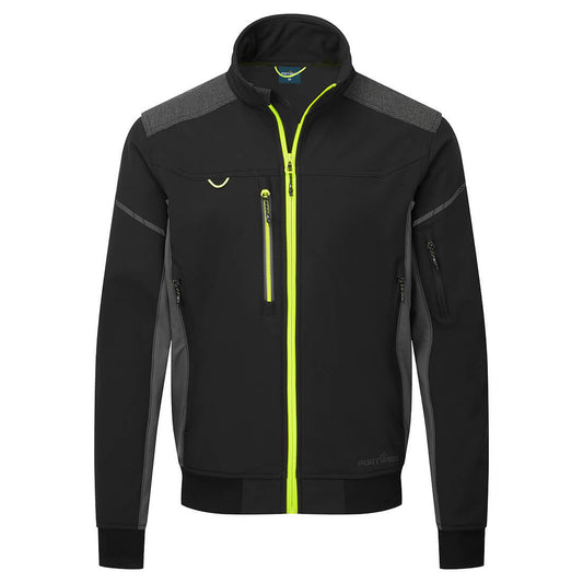 EV464BKR - EV4 Softshell Bomber Jacket (3L)