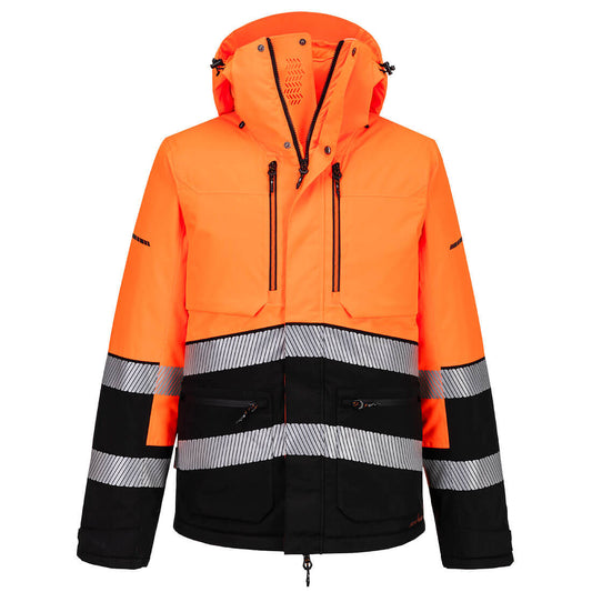 EV467OBR - EV4 Hi-Vis winter jacket
