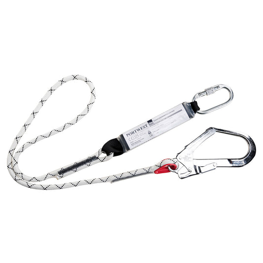 FP56WHR - Single lanyard with absorber sheath