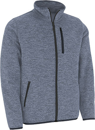 Giacca con pile interno e esterno in maglia Waterford