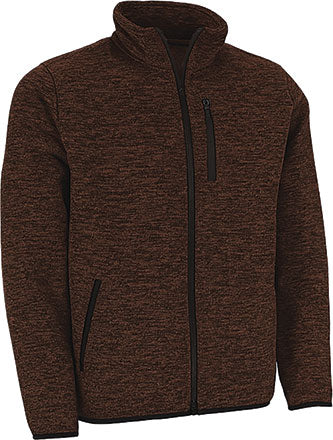 Giacca con pile interno e esterno in maglia Waterford