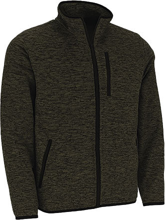 Giacca con pile interno e esterno in maglia Waterford